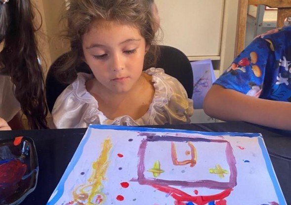 Chicos del comedor Bichito en Evento Escolar